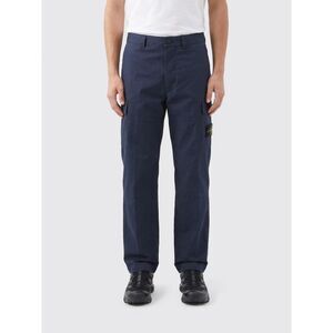 Stone Island Men Stone Island Stretch Cotton Cargo Pants